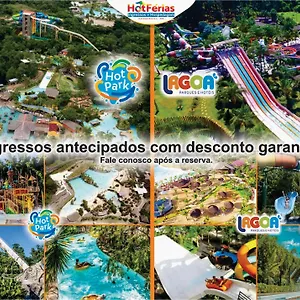 Golden Dolphin Grandhotel - Com Roupas De Cama E Banho - Piscinas 24h, Prox Ao Water Park, Prive, Boulevard, Riviera - Hotferias Caldas Novas